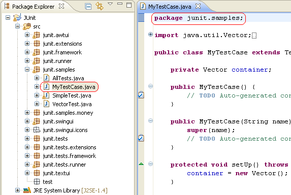 File moved to junit.samples package