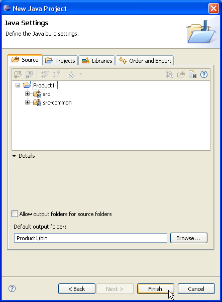 Java Project Source final setup