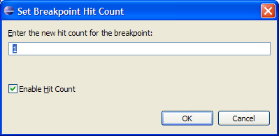 Set Hit Count Dialog