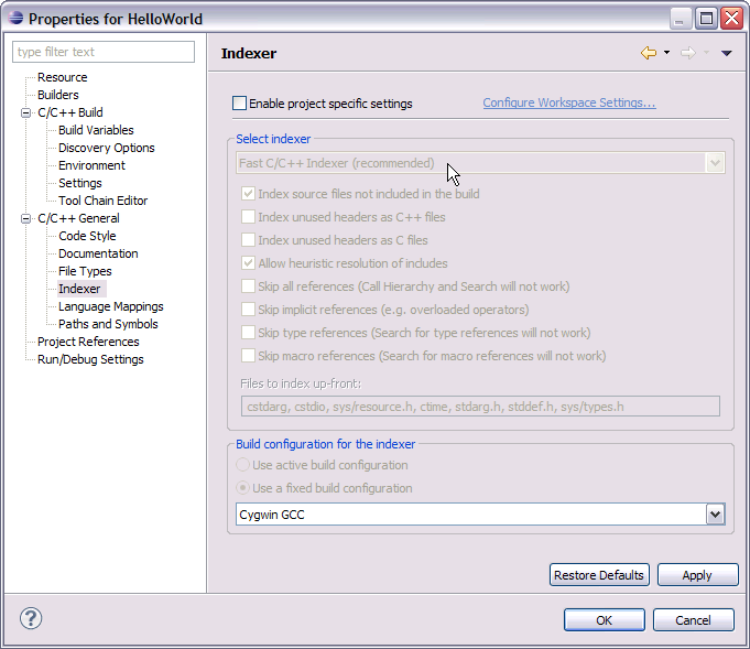 cdt w indexer