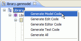 Generate Model Code