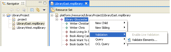 Validation Example Contributions