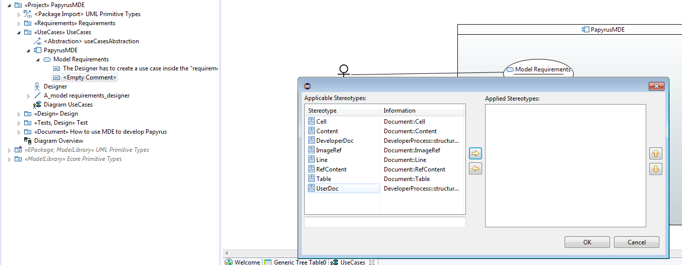 Add a comment for the user doc