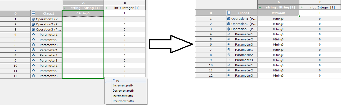Fill Copy String