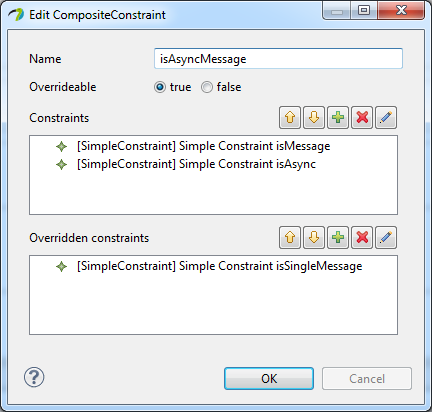 Force this constraint to override another constraint