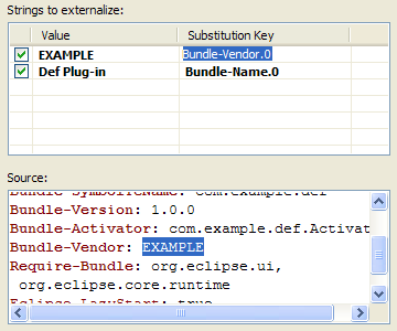 String Substitution