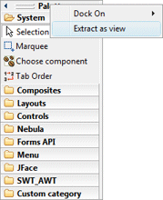 Extract Palette as View